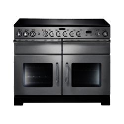 Rangemaster Excel 110 Electric Ceramic 86170 Range Cooker in Stainless Steel with Ceramic Hob